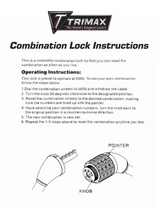 Trimax Locks Trimaflex Coiled Combo With Bracket6Ft L X 10Mm