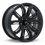 RTX Wheels Black Widow 20X9 5X112 Et40 Cb66.6 Satin Black