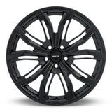 RTX Wheels Black Widow 17X7.5 5X114.3 Et42 Cb73.1 Satin Black