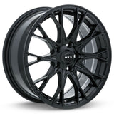RTX Wheels Concorde 17X7.5 5X100 Et38 Cb73.1 Satin Black