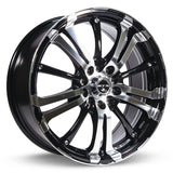 RTX Wheels Arsenic 16X7 5100/114.3 40P C73.1 Black Machined