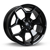 RTX Wheels Ranch 17X7.5 5X108 Et35 Cb63.4 Satin Black