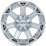 RTX Wheels Peak 20X9 6X135/139.7 Et0 Cb87.1 Pvd Chrome