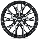 RTX Wheels Valkyrie 18X8 5X114.3 Et40 Cb73.1 Gloss Black Machined