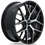 RTX Wheels Valkyrie 18X8 5X114.3 Et40 Cb73.1 Gloss Black Machined