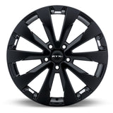 RTX Wheels Estate 18X7 5X114.3 Et48 Cb56.1 Satin Black