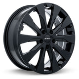 RTX Wheels Estate 18X7 5X114.3 Et48 Cb56.1 Satin Black