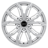 RTX Wheels Black Widow 18X8 5X114.3 Et42 Cb73.1 Hyper Silver