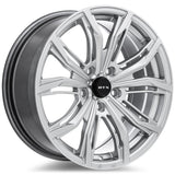 RTX Wheels Black Widow 18X8 5X114.3 Et42 Cb73.1 Hyper Silver