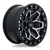 RTX Wheels Zion 20X9 6X139.7 Et0 Cb106.1 Gloss Black Machined