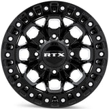 RTX Wheels Zion 20X9 8X170 Et20 Cb125.1 Gloss Black Milled Rivet