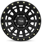 RTX Wheels Striker 17X8.5 6X139.7 Et10 Cb106.1 Gloss Black with Milled Rivets