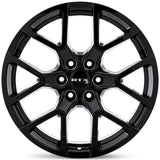 RTX Wheels Gm02 20X8.5 6X120 Et35 Cb67.1 Gloss Black
