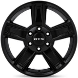 RTX Wheels Glacier 20X8.5 6X139.7 Et15 Cb78.1 Satin Black