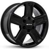 RTX Wheels Glacier 18X8 6X135 Et30 Cb87.1 Satin Black