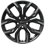 RTX Wheels Venom 17X7 5X114.3 Et48 Cb56.1 Gloss Black Machined