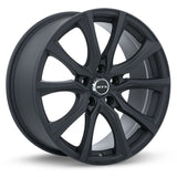RTX Wheels Contour 17X7.5 5X114.3 Et40 Cb67.1 Matte Black