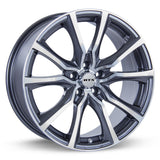 RTX Wheels Contour 16X7 5X114.3 Et40 Cb73.1 Gunmetal Machined