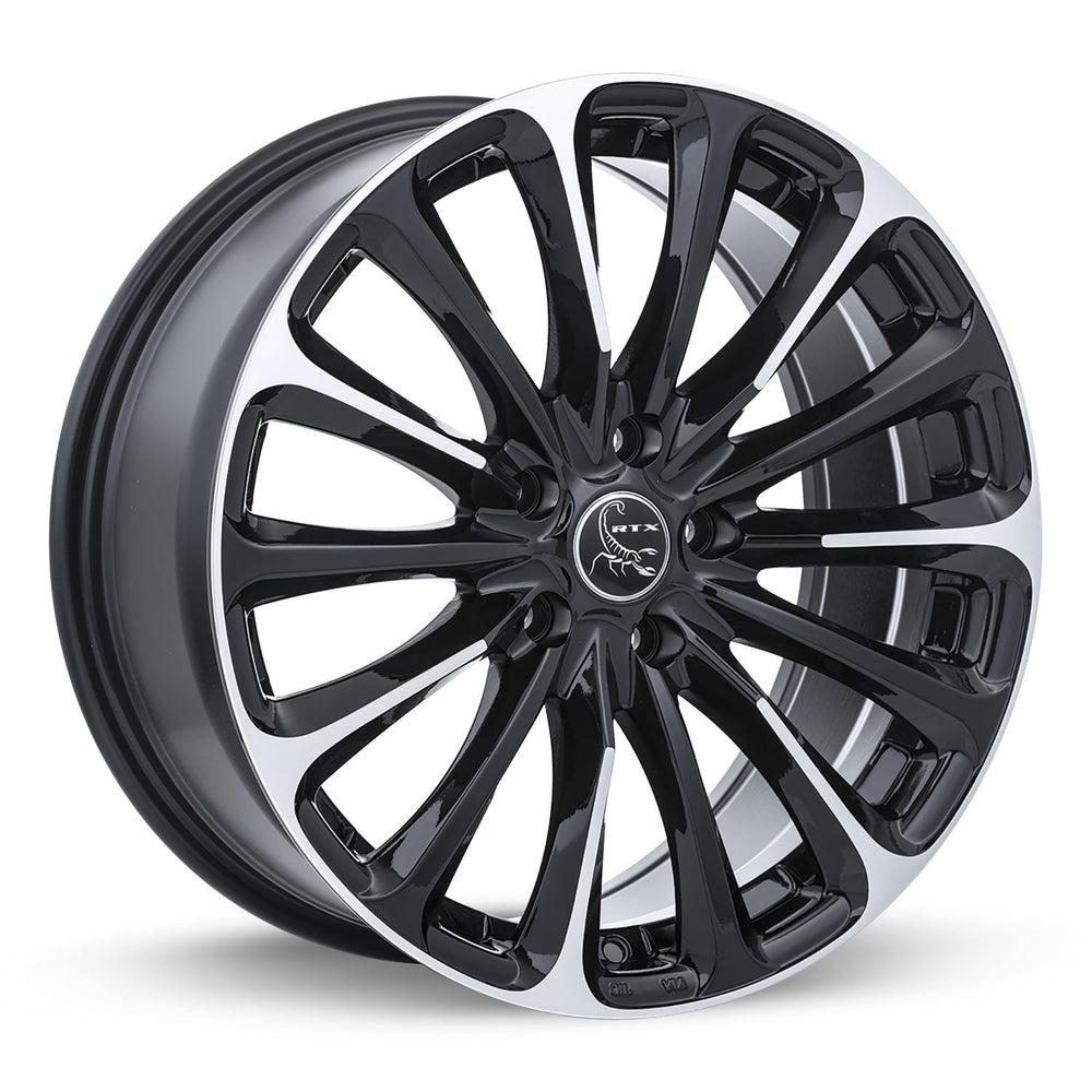 RTX Wheels 17x7.5 5x114.3 +42mm Wheel (081672)