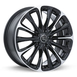 RTX Wheels Poison 17X7.5 5X114.3 Et42 Cb73.1 Gloss Black Machined