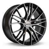 RTX Wheels Vertex 20X8.5 5X114.3 Et38 C73.1 Black Machined