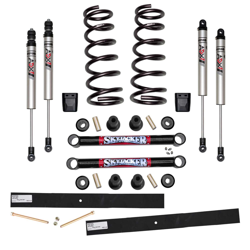Skyjacker 2.5 in. Suspension Lift Kit With ADX M2.0 Aluminum Monotube Shocks. — Front (D2512K-XM)