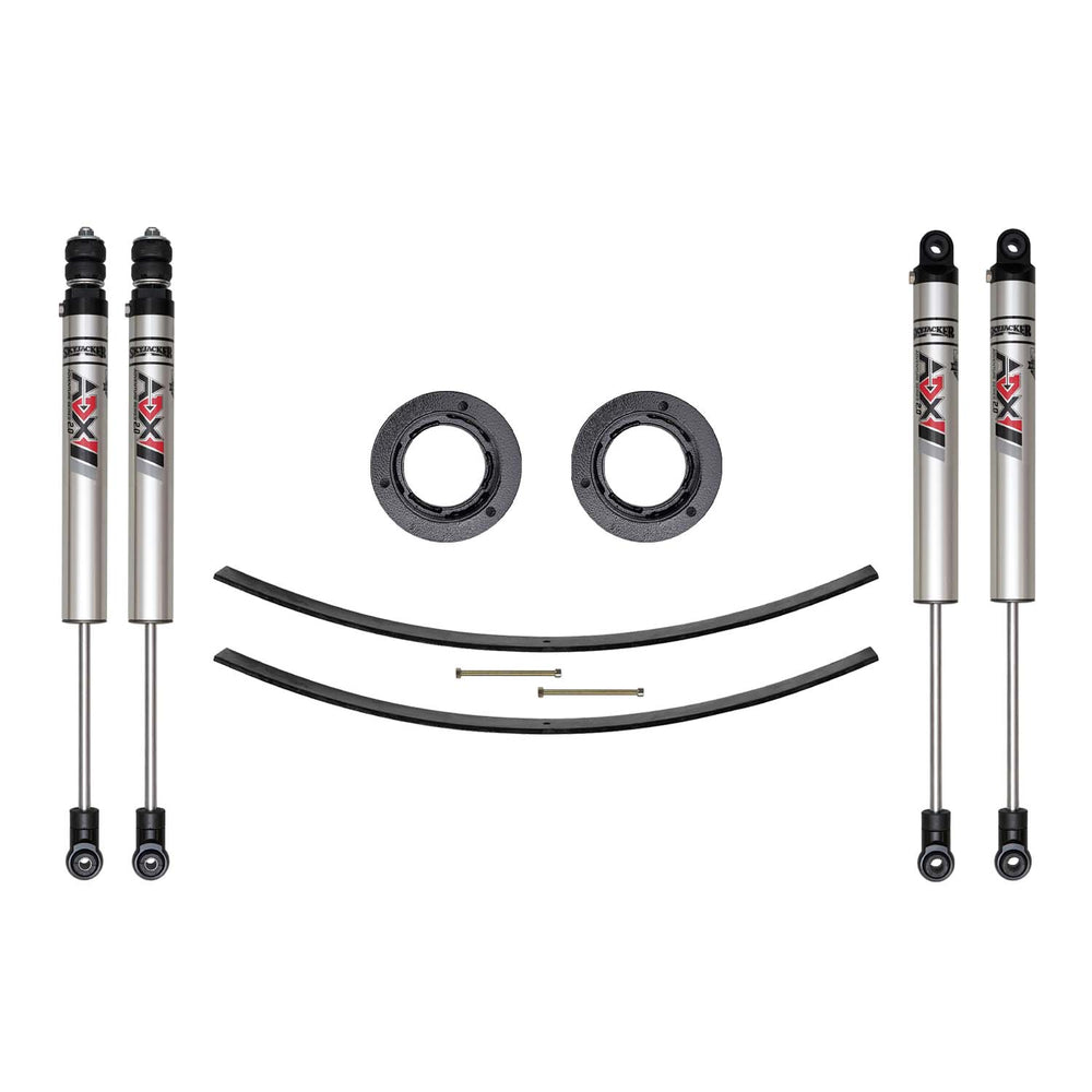 Skyjacker 2.5 in. Suspension Lift Kit With ADX M2.0 Aluminum Monotube Shocks. — Front (D25MK-XM)