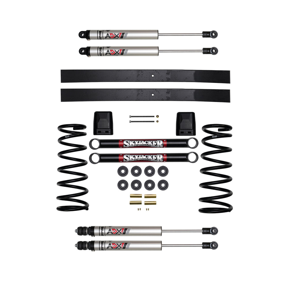 Skyjacker 3 in. Suspension Lift Kit With ADX M2.0 Aluminum Monotube Shocks. — Front (D301K-XM)