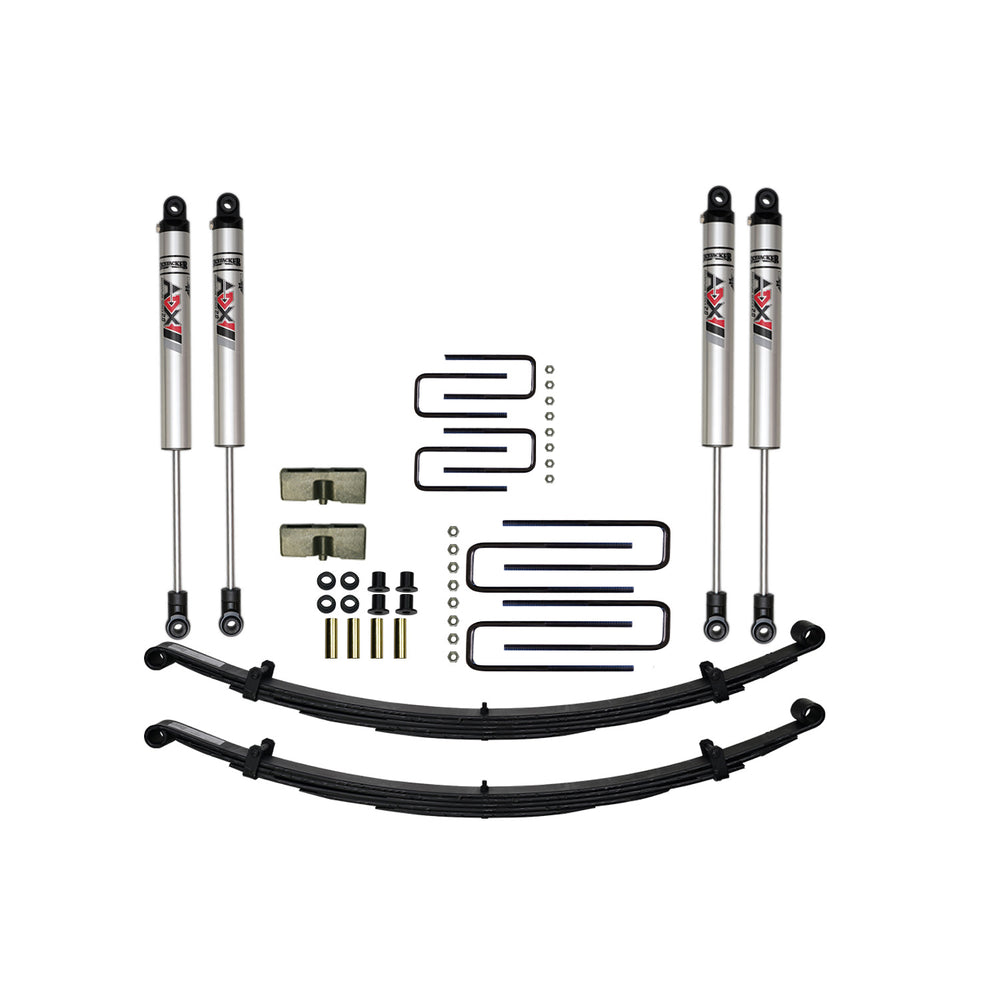 Skyjacker 4 in. Suspension Lift Kit With ADX M2.0 Aluminum Monotube Shocks. — Front (D400AK-XM)