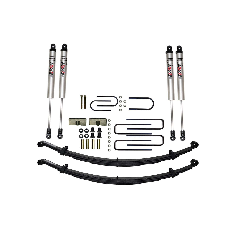 Skyjacker 4 in. Suspension Lift Kit With ADX M2.0 Aluminum Monotube Shocks. — Front (D400BK-XM)