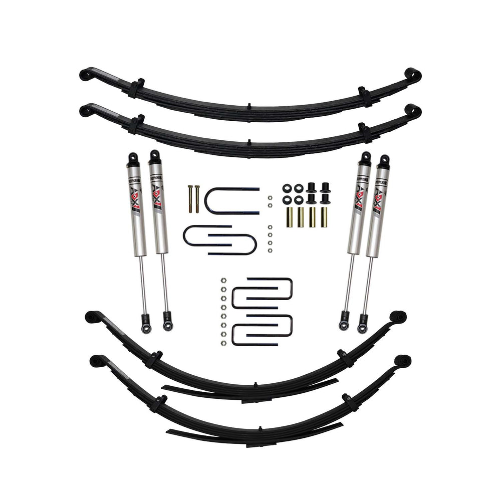Skyjacker 4 in. Suspension Lift Kit With ADX M2.0 Aluminum Monotube Shocks. (D400BKS-XM)