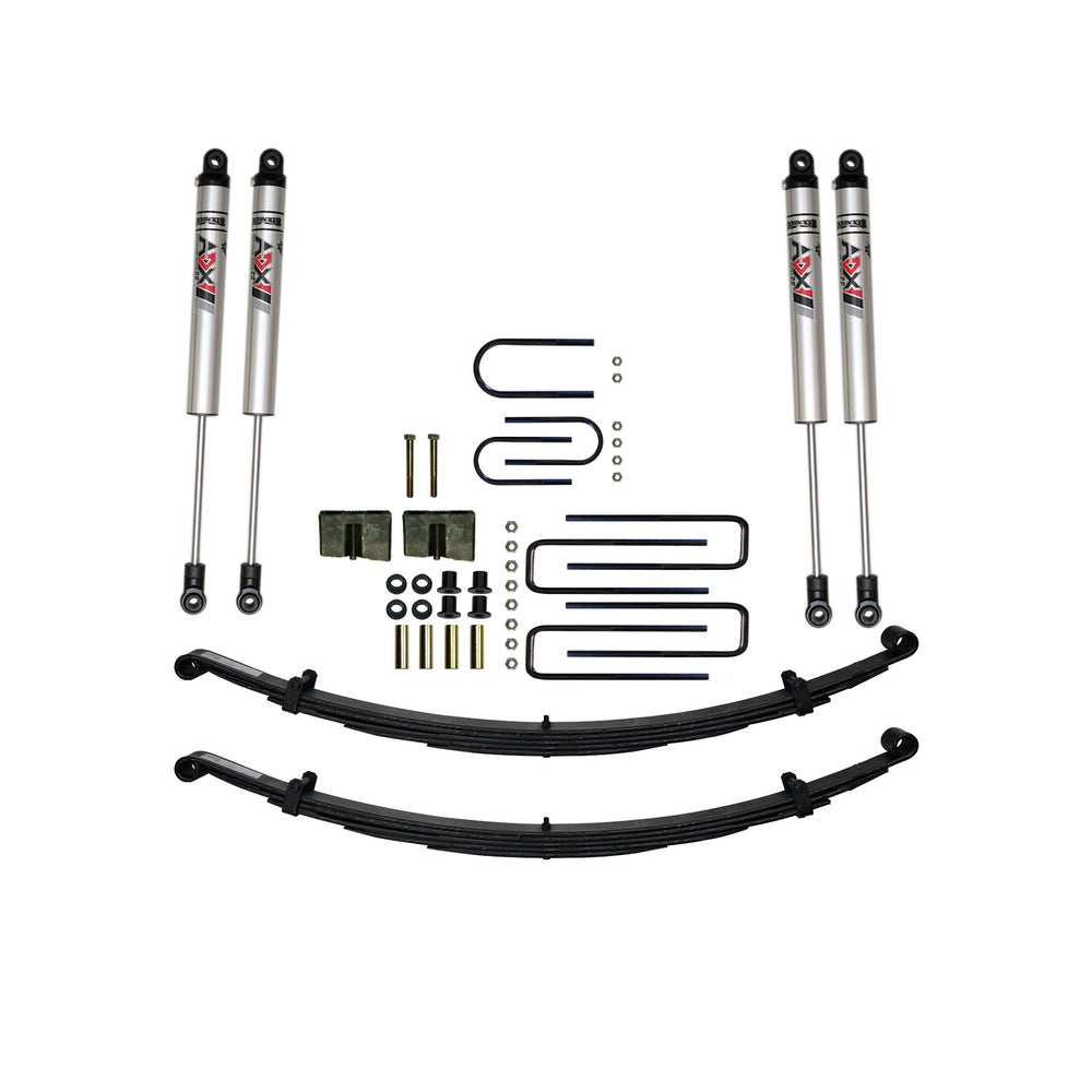 Skyjacker 4 in. Suspension Lift Kit With ADX M2.0 Aluminum Monotube Shocks. — Front (D400BRK-XM)