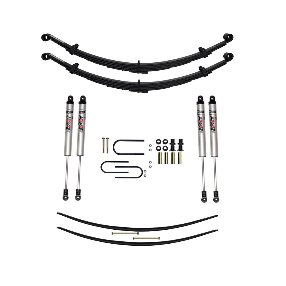 Skyjacker 4 in. Suspension Lift Kit With ADX M2.0 Aluminum Monotube Shocks. — Front (D400CDAK-XM)