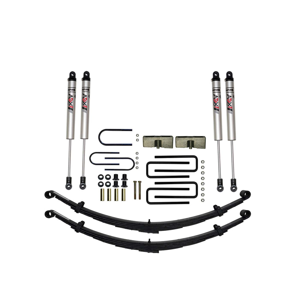 Skyjacker 4 in. Suspension Lift Kit With ADX M2.0 Aluminum Monotube Shocks. — Front (D400CDK-XM)