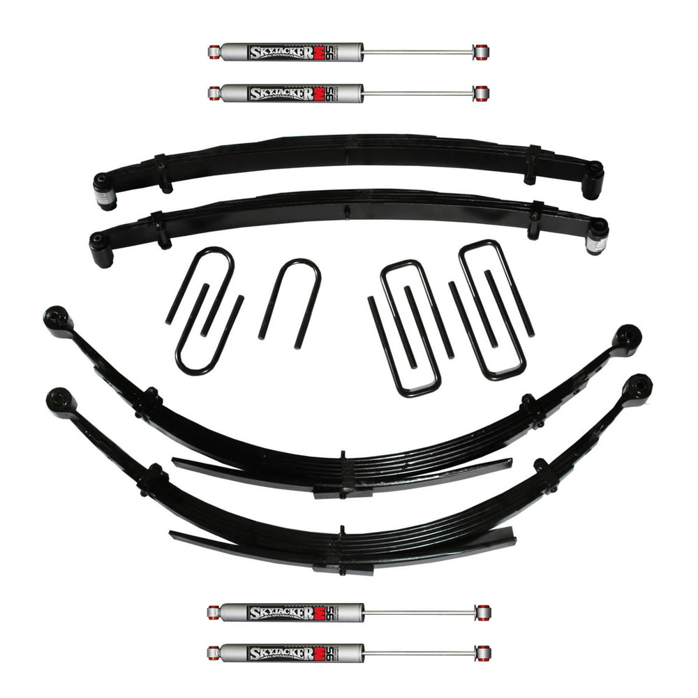 Skyjacker 6 in. Suspension Lift System with 4 Monotube Shocks — 1989-1991 Dodge W250/W350 Cummins (D600CDKS6-M)