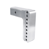 Weigh Safe Aluminum Drawbar Only 10In Drop With 2.5In Shank (18.5K Gross Tongue Weight Rating)