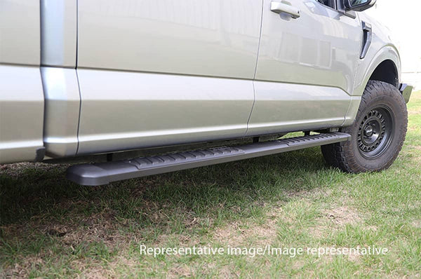 DeeZee Ext Running Board Crew Cab Black (BRACKETS SOLD SEPERATELY)