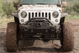 DV8 Offroad 1997-2018 Jeep Wrangler Led Headlights with Angel Eyes Pair with Antiflickers