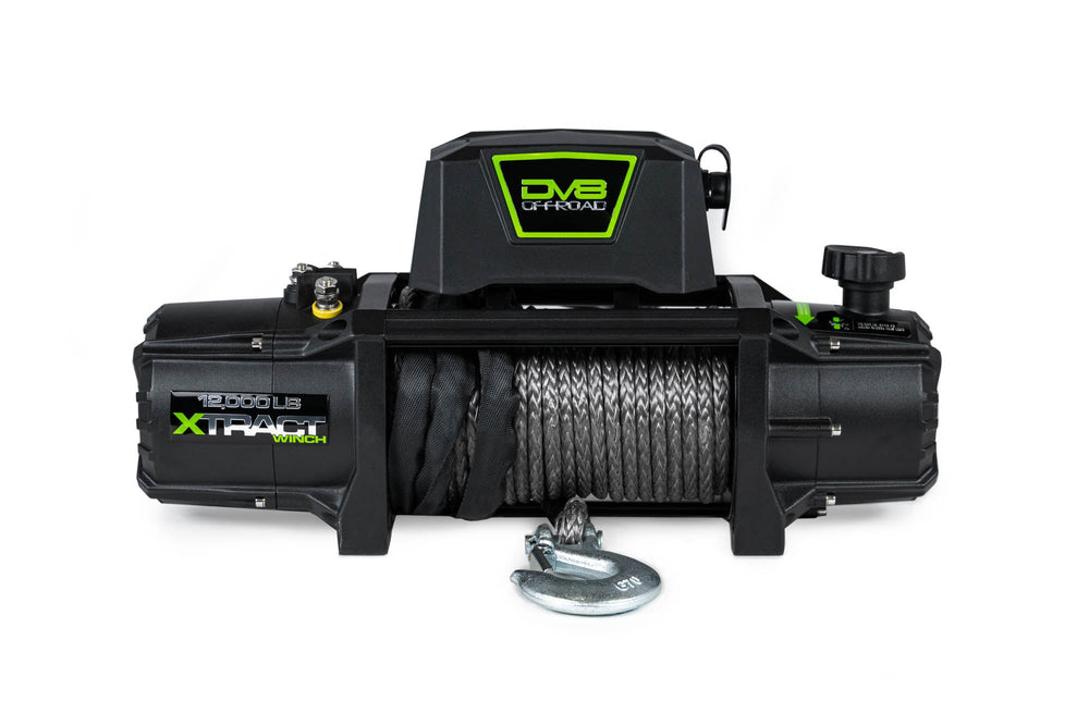DV8 Offroad Dv8 Universal Offroad Xtract 12K Synthetic Rope Winch