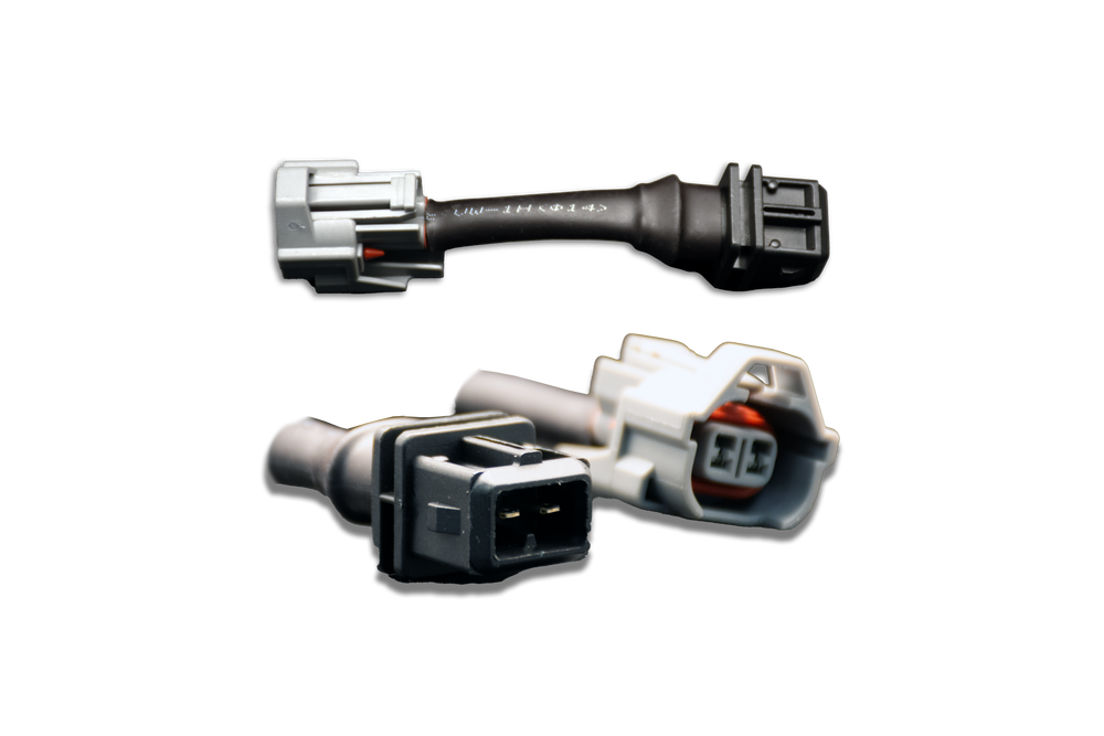Jeu de 8 adaptateurs de prise d'injecteur Denso (femelle) vers Jetronic/EV1 (mâle)