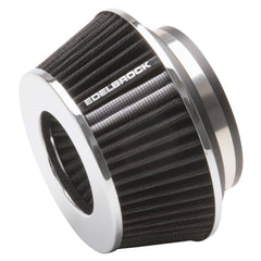 Pro-Flo Universal Fit Compact Cone Air Filter Black - Edelbrock