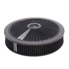 Pro-Flo 14IN Round Air Cleaner with Black - Edelbrock