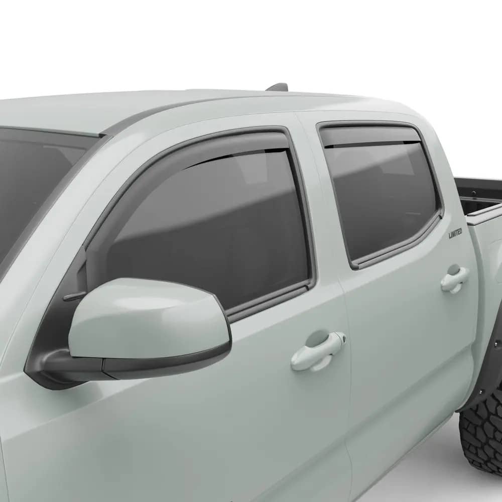 EGR Matte in Channel Ventvisor - 16-23 Tacoma Crew Cab