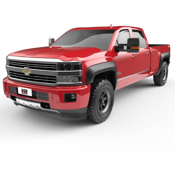 EGR Black Rugged Look Fender Flares - 14-18 Silverado 1500