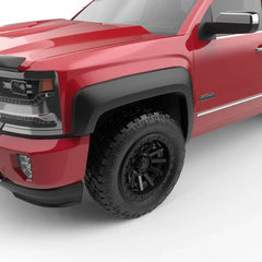 EGR Black Rugged Look Fender Flares - 14-18 Silverado 1500 5'8" Box