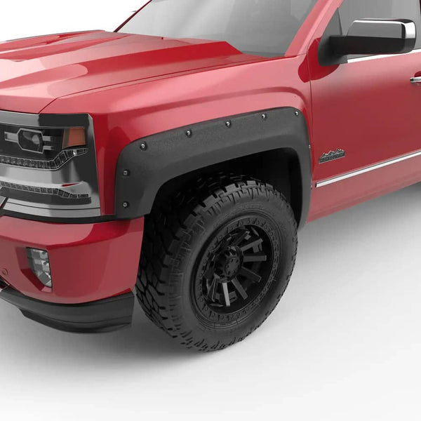 EGR Baseline Bolt-Style Fender Flares - 14-18 Silverado 1500 5'8" Box