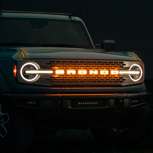Putco Grille — 2021+ Ford Bronco (Ex Models With Front Camera)