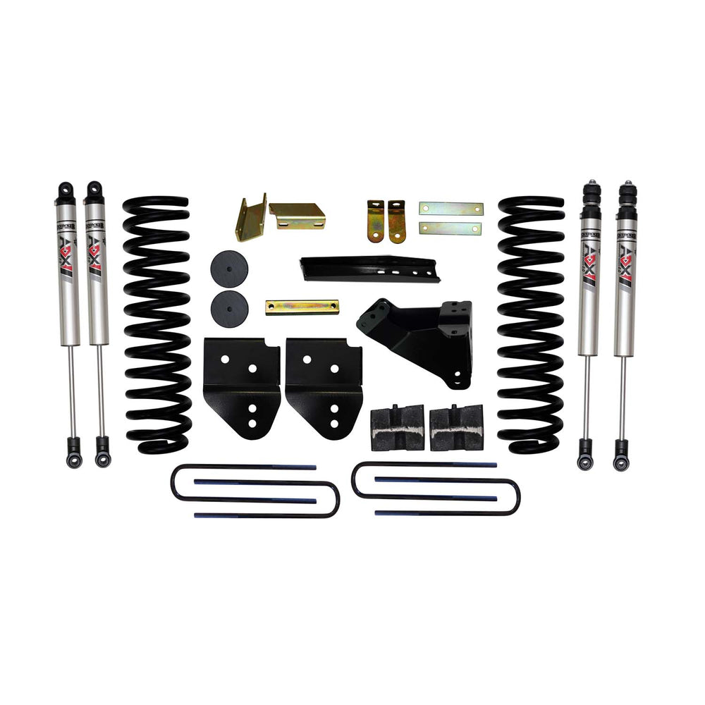 Skyjacker 4 in. Suspension Lift Kit With ADX M2.0 Aluminum Monotube Shocks. — Front — 2005-2018 Ford F-250 / F-350 Super Duty (F11451K-XM)