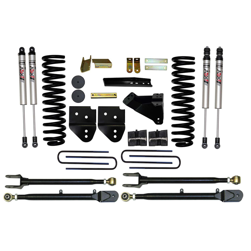 Skyjacker 4 in. Suspension Lift Kit With ADX M2.0 Aluminum Monotube Shocks. — Rear — 2005-2018 Ford F-250 / F-350 Super Duty (F114524K-XM)