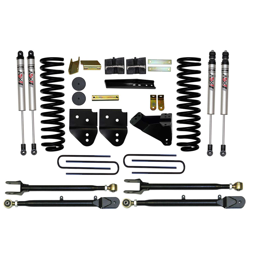 Skyjacker 4 in. Suspension Lift Kit With ADX M2.0 Aluminum Monotube Shocks. — Rear — 2005-2018 Ford F-250 / F-350 Super Duty (F114524KH-XM)